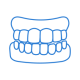 Teeth and gums icon